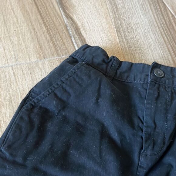 PLACE Solid Black Slim Shorts Size 10 - Picture 2 of 4
